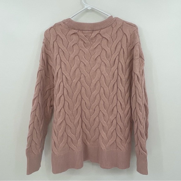 Philosophy Soft Pink Textured Crewneck Sweater – Size Medium - Picture 4 of 9
